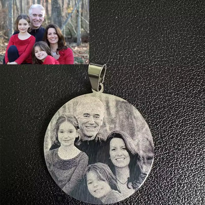Medalla Redonda Personalizada con Fotograbado