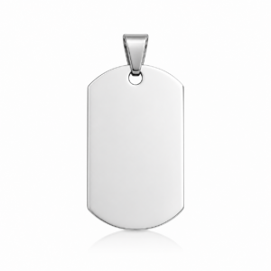 Placa Rectangular tipo militar